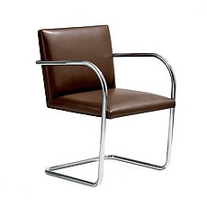 Show product details for Mies van der Rohe Style: Tubular Side Chair
