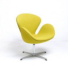Show product details for Jacobsen Swan Chair - Chartreuse Green