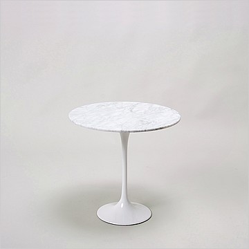 Tulip Side Table Round - Imitation Quartz