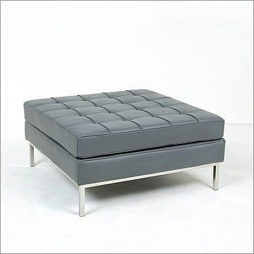Florence Knoll Style: Large Square Ottoman