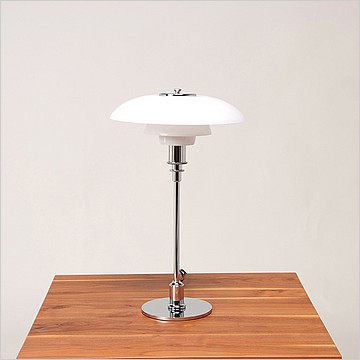 Show product details for Poul Henningsen Style: PH Glass Table Lamp - Small