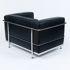 Le Corbusier LC3 Chair in Black Leather