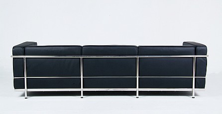 Le Corbusier LC3 Sofa in Black Leather