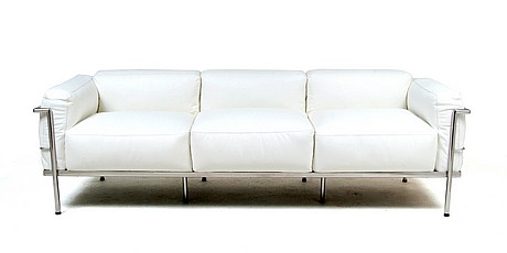 Show product details for Le Corbusier: Grand Confort Sofa Reproduction