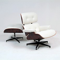 Eames Lounger Chair Reproduction with Ottoman