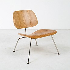 Eames: Molded Ply Lounge Chair Reproduction - Stainless Steel Legs