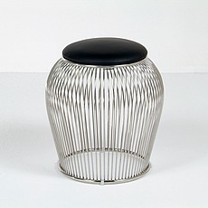 Show product details for Platner: Wire Ottoman Stool Reproduction