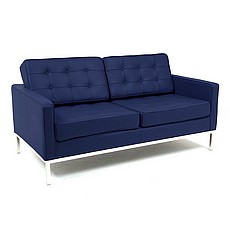 Show product details for Florence Knoll: Loveseat Reproduction - Fabric