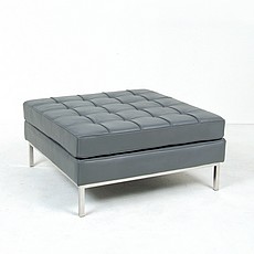 Show product details for Florence Knoll Style: Large Square Ottoman