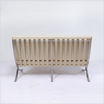 Exhibition Loveseat - Inspired by the Barcelona Chair - Photo 4