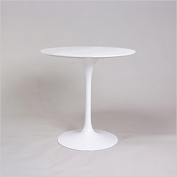 Eero Saarinen Style: Tulip Bistro Table 30 inch Round - Quartz Top