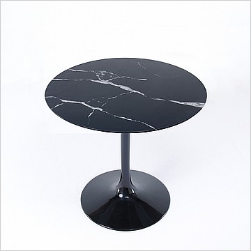 Saarinen Style: Tulip Bistro Table Round - 30 Inch Diameter