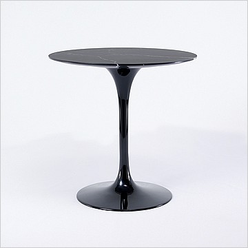 Saarinen Style: Tulip Bistro Table Round - 30 Inch Diameter