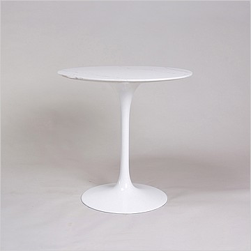 Saarinen Style: Tulip Bistro Table Round - 30 Inch Diameter