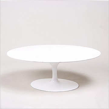 Tulip Coffee Table Oval - Quartz