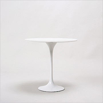 Eero Saarinen Style: Tulip Coffee Table 35 inch Round - Quartz Top