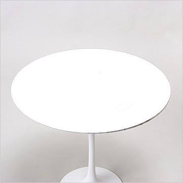 Eero Saarinen Style: Tulip Coffee Table 35 inch Round - Quartz Top