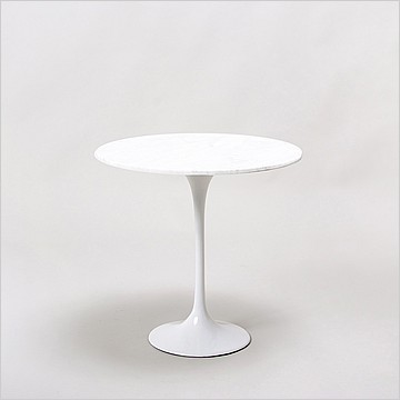 Eero Saarinen Style: Tulip Side Table 20 inch Round