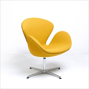 Jacobsen Swan Chair - Citrus Yellow