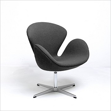 Jacobsen Swan Chair - Midnight Black