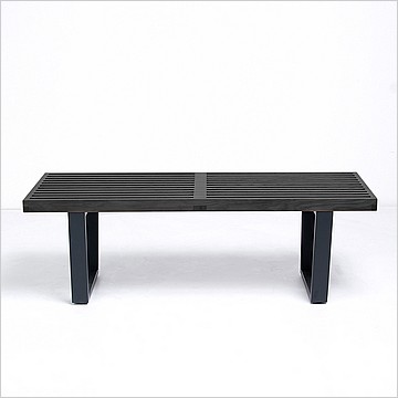 George Nelson Style: Slat Bench - 48 Inch