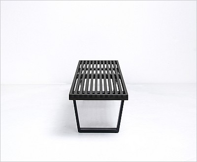 George Nelson Style: Slat Bench - 60 Inch