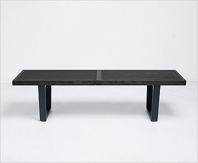 George Nelson Style: Slat Bench - 60 Inch