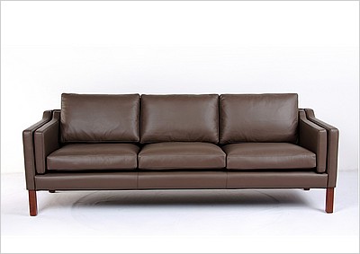 Model 2213 Sofa- Kona Brown Leather