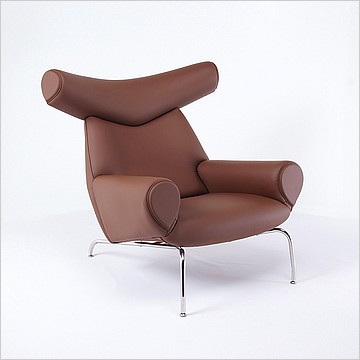 Ox Chair Replica in Saddle Brown