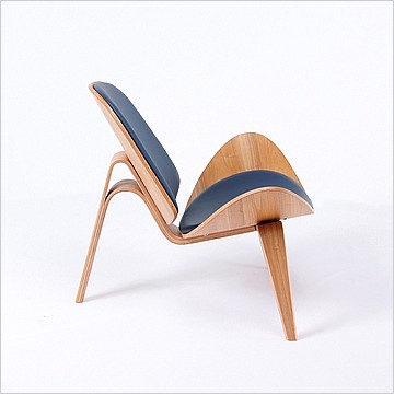 Wegner Style: Shell Chair - Leather