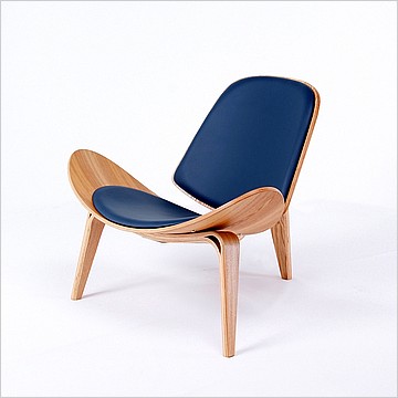 Wegner Style: Shell Chair - Leather