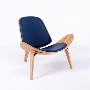 Wegner Style: Shell Chair - Leather