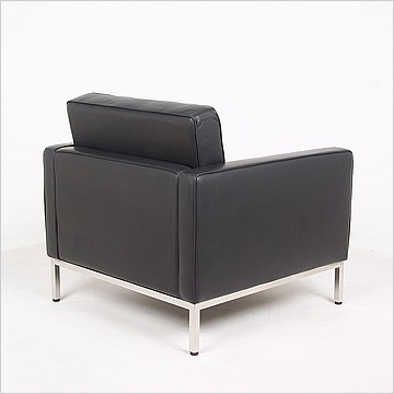 Florence Knoll Like Lounge Chair Black