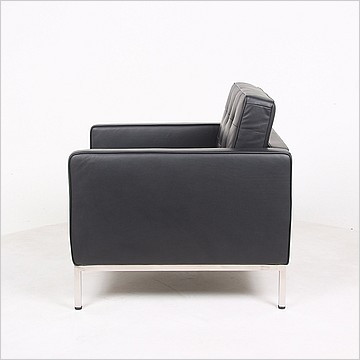 Florence Knoll Like Lounge Chair Black