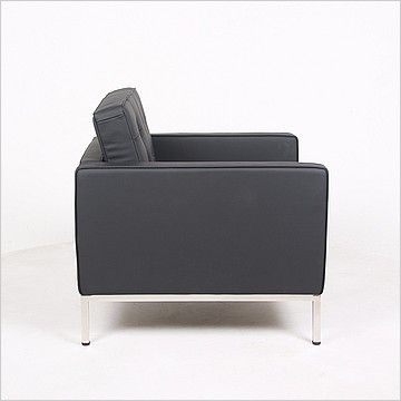 Florence Knoll Like Lounge Chair Black