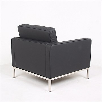 Florence Knoll Like Lounge Chair Black