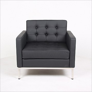 Florence Knoll Like Lounge Chair Black