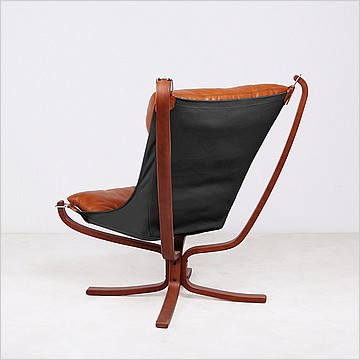 Sigurd Ressell Style: Falcon Chair - Wood Frame