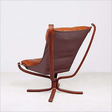 Sigurd Ressell Style: Falcon Chair - Wood Frame