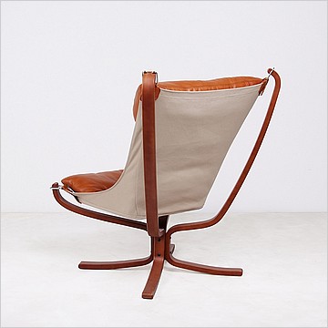 Sigurd Ressell Style: Falcon Chair - Wood Frame