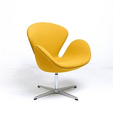 Show product details for Jacobsen Swan Chair - Citrus Yellow