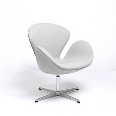 Show product details for Jacobsen Swan Chair - Silver Gray