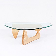 Show product details for Free Form Coffee Table - Natural Finish on Ash Wood