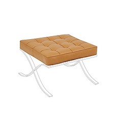 Show product details for Barcelona Footstool Replacement Cushion